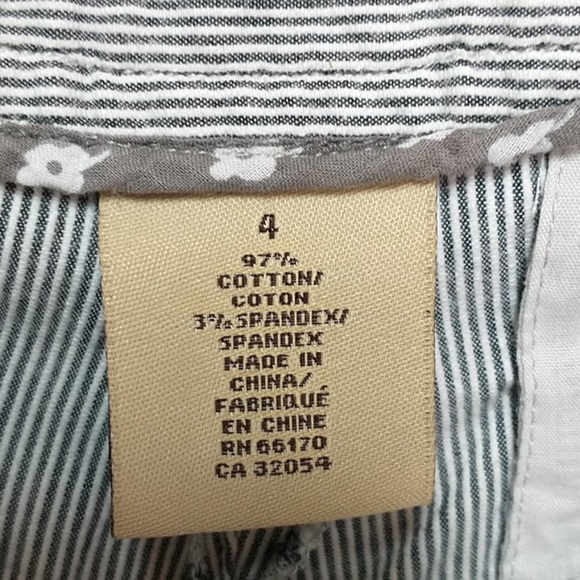 elevenses Pinstripe Wide Leg Cropped pants - Picture 9 of 11